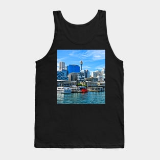 King Street Wharf, Darling Harbour, Sydney, NSW, Australia Tank Top